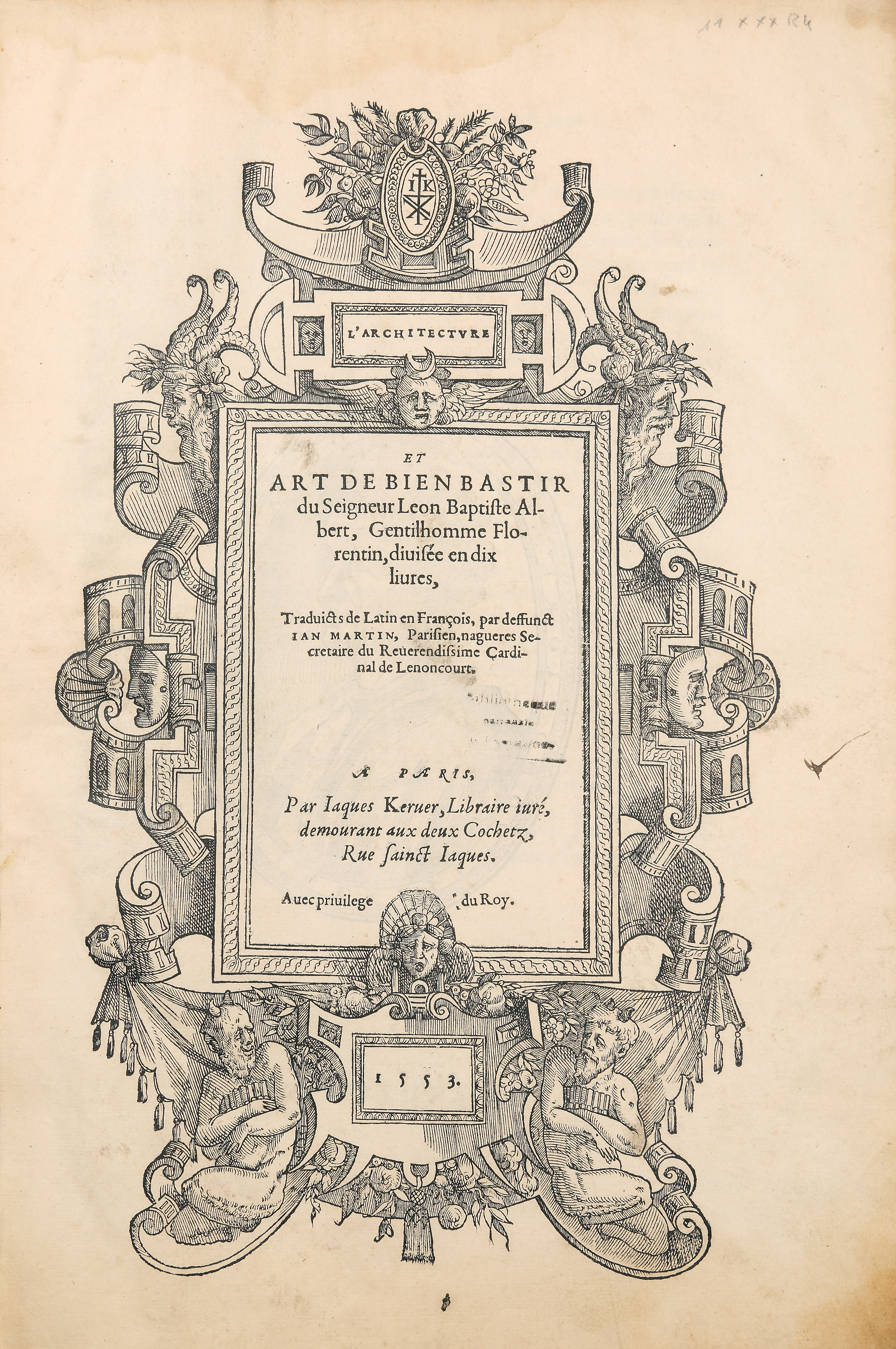 Image d'un frontispice